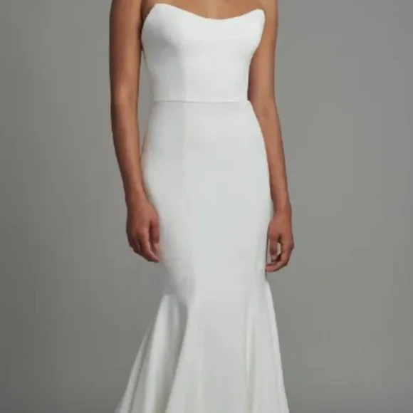 Parker Jenny Yoo Ivory Wedding Dress - Picture 2 of 5